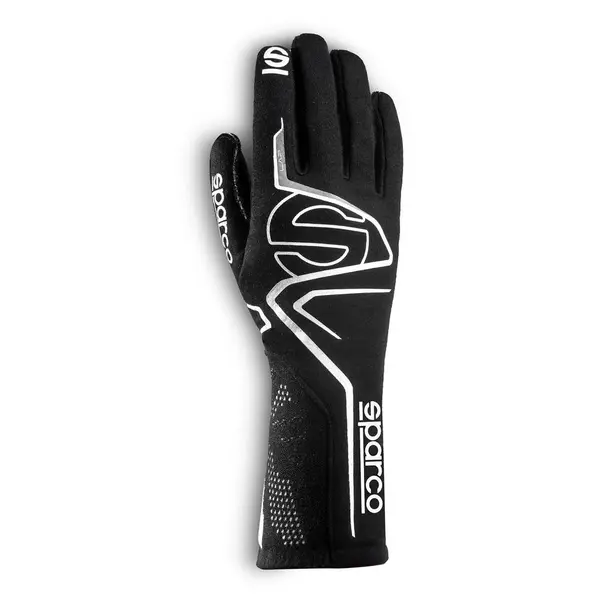 SPARCO 00131609NRBI LAP Racing gloves, FIA 8856-2018, black/white, size 9
